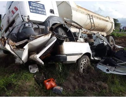 CAMION PERCUTE