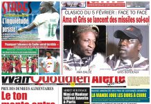 La une des journaux du 10 Novembre : mondial 2022, blessures de Sadio Mané, l’inquiétude persiste; clasico du 05 février, face to face Ama et Gris se lancent des missiles sol-sol; prix des denrées alimentaires, le ton monte entre commerçants et clients; Embastillement de Pape Alé Niang, le parquet corse le dossier et obtient le mandat de dépôt