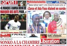 La une des journaux du 19 Janvier: Affaire « sweet beauty » Sonko à la chambre criminelle…