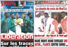 La une des journaux du 31 Mars: Mame Mbaye Niang envisage une autre plainte contre Sonko