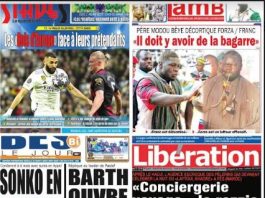 La une des journaux du 09 Mai: Sonko en danger, Barth ouvre le feu: