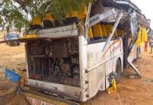 Louga (Nguene Sarr): un bus se renverse et fait 16 morts