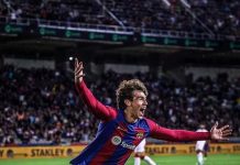 LIGA : le Barça liberté par le jeune Marc Guiu, qui a marqué le seul but de la rencontre face à Bilbao (1-0)