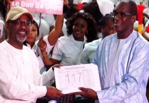 Présidentielle de 2024: Le Président du Mouvement CATB, Cheikh Tidiane Ba présente un lot de près de 12 000 parrains
