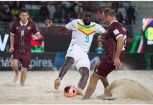 Coupe du Monde Beach Soccer : le Sénégal rate son entrée