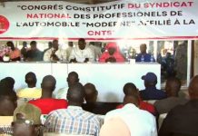 Formalisation du secteur informel: Le syndicat national des professionnels de l’automobile moderne voit le jour