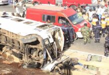 Grave accident à Touba-Dahra : un minicar se renverse, 2 morts et 11 blessés graves