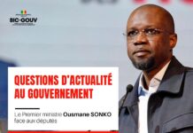 Ousmane Sonko à l’Assemblée nationale ce mardi: l’opposition confirme sa presence