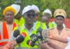 Accélération des travaux de voirie et d’assainissement : le DG de la SN HLM Abdourahmane Dabo en visite de chantier à la cité Corossol de Ndiakhitate